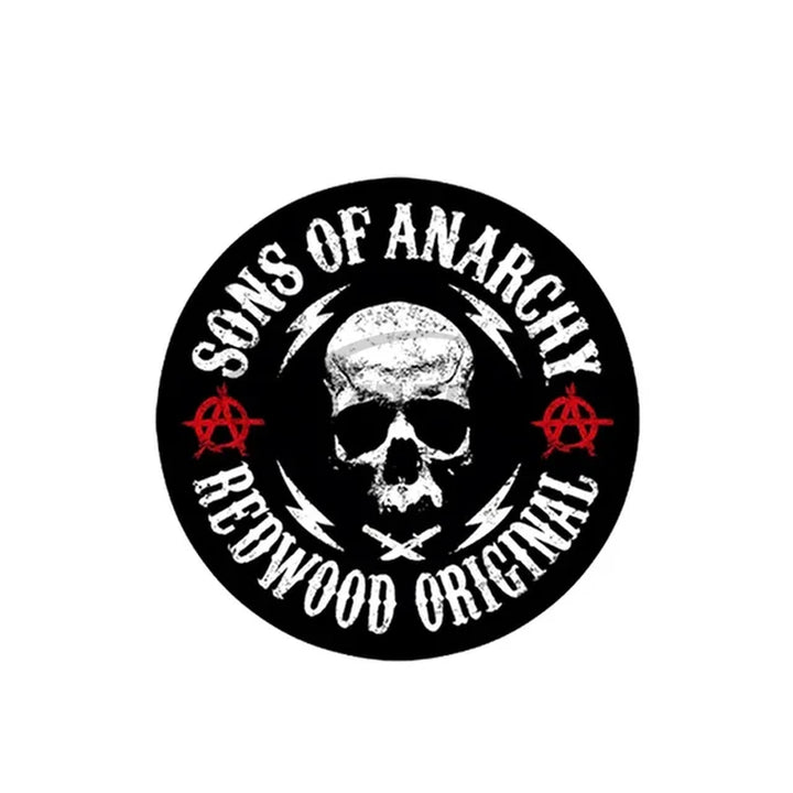 Personalized Jump Time 13 X 13 Cm Son of Anarchy Auto Parts Decal, Waterproof and Sunscreen Repair Trunk Decoration Sticker 30CM