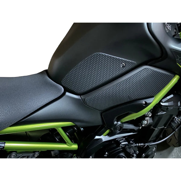 Motorcycle Anti-Slip Tank Pad Sticker Protection Stickers SIDE TANK PADS for Kawasaki Z900 2017 to 2023